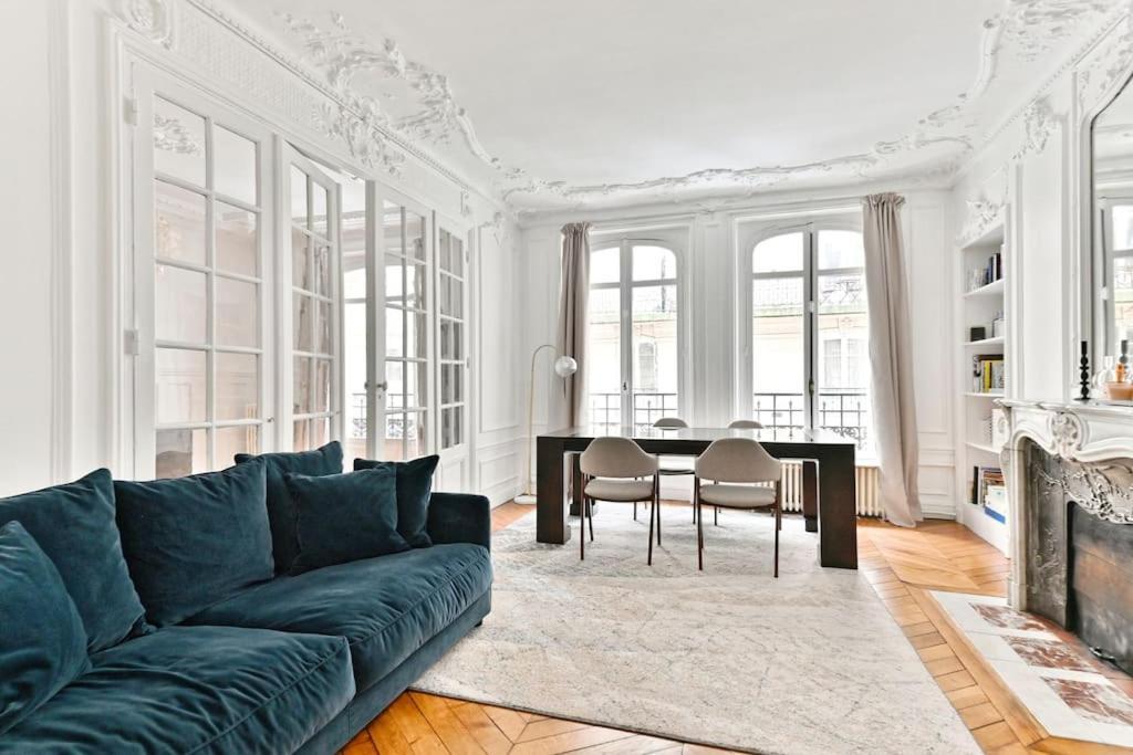 Appartement Haussmannien 17Eme Arrondissement ปารีส ภายนอก รูปภาพ