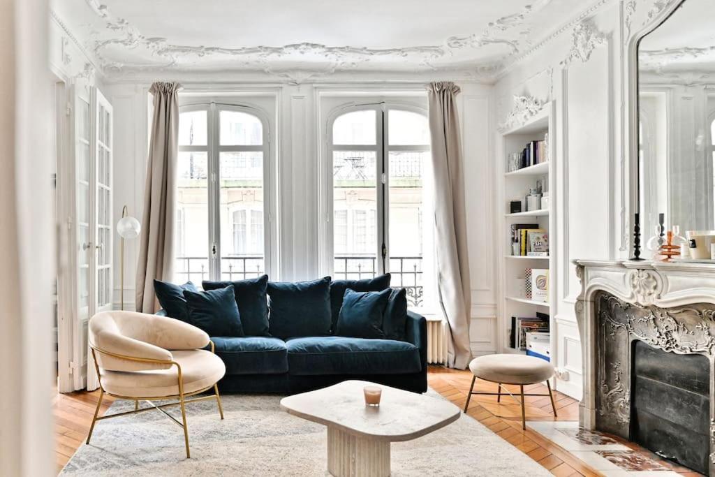 Appartement Haussmannien 17Eme Arrondissement ปารีส ภายนอก รูปภาพ